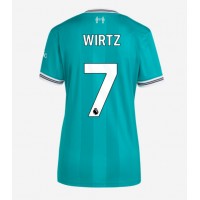 Dámy Fotbalový dres Liverpool Florian Wirtz #7 2025-26 Třetí Krátký Rukáv